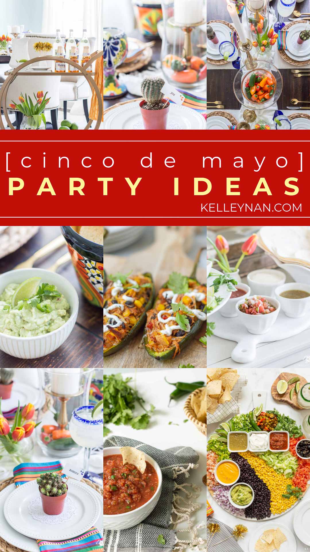 6 Cinco de Mayo Party Ideas (Recipes, Decor, & More) - Kelley Nan