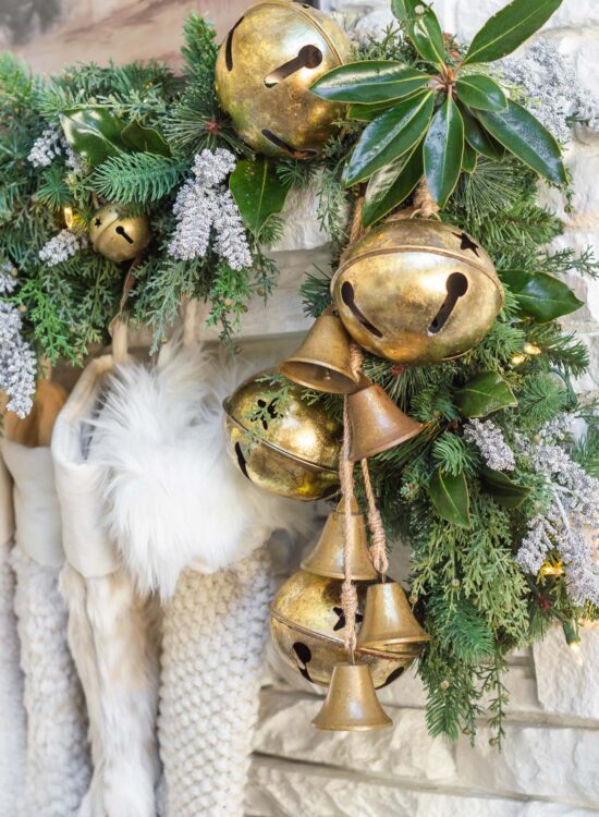 2024 Christmas Home Tour Silver and Gold Christmas Color Scheme