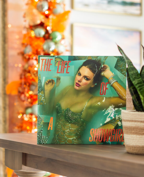 Taylor Swift The Life of a Showgirl Themed Christmas Tree