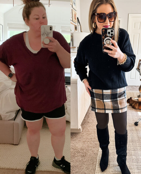 127 lb. Weight Loss Before & After