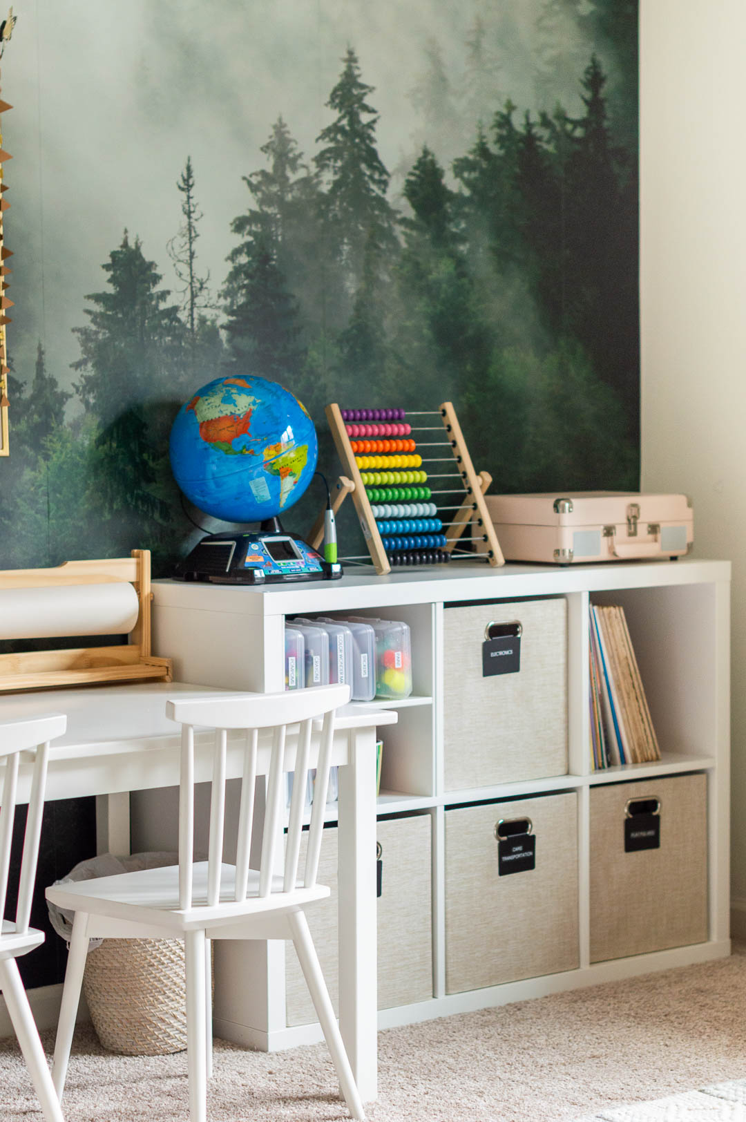 Kids Playroom Storage Ideas with Cubbies