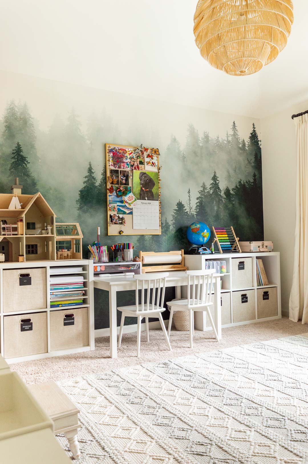 Kids Playroom Ideas for Ikea Kallax Cubbies -- 2x3 Hack