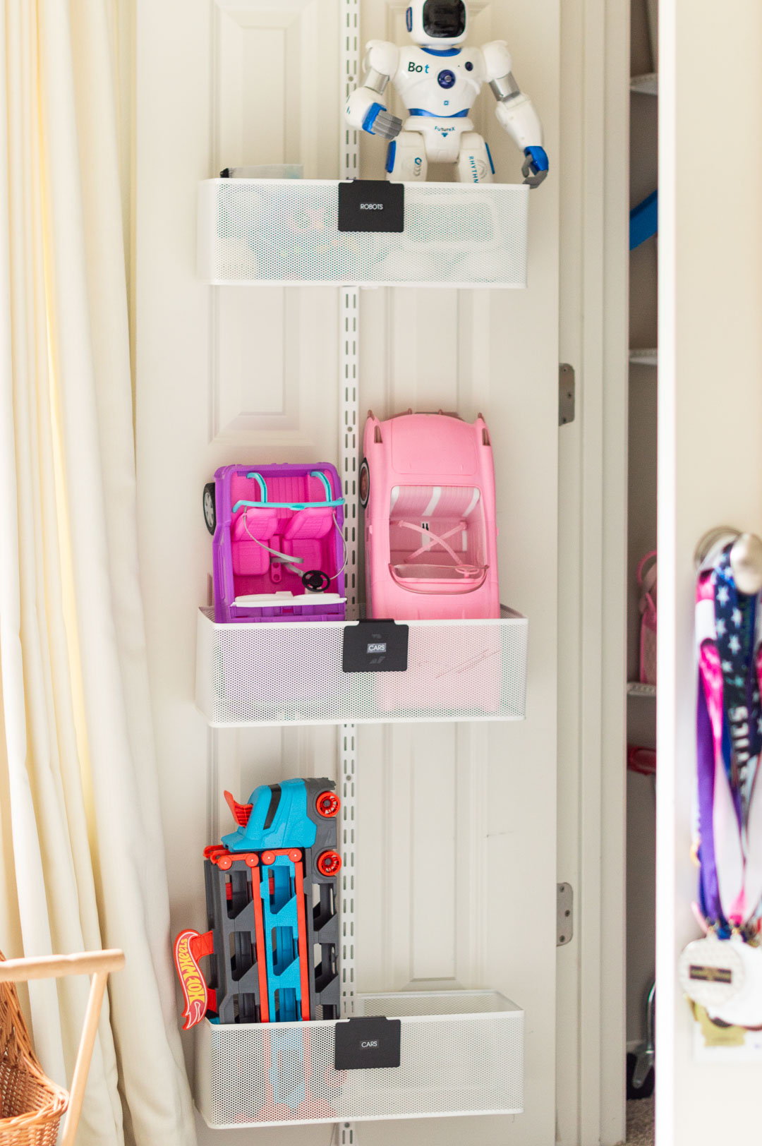 Little Girl Playroom Storage
