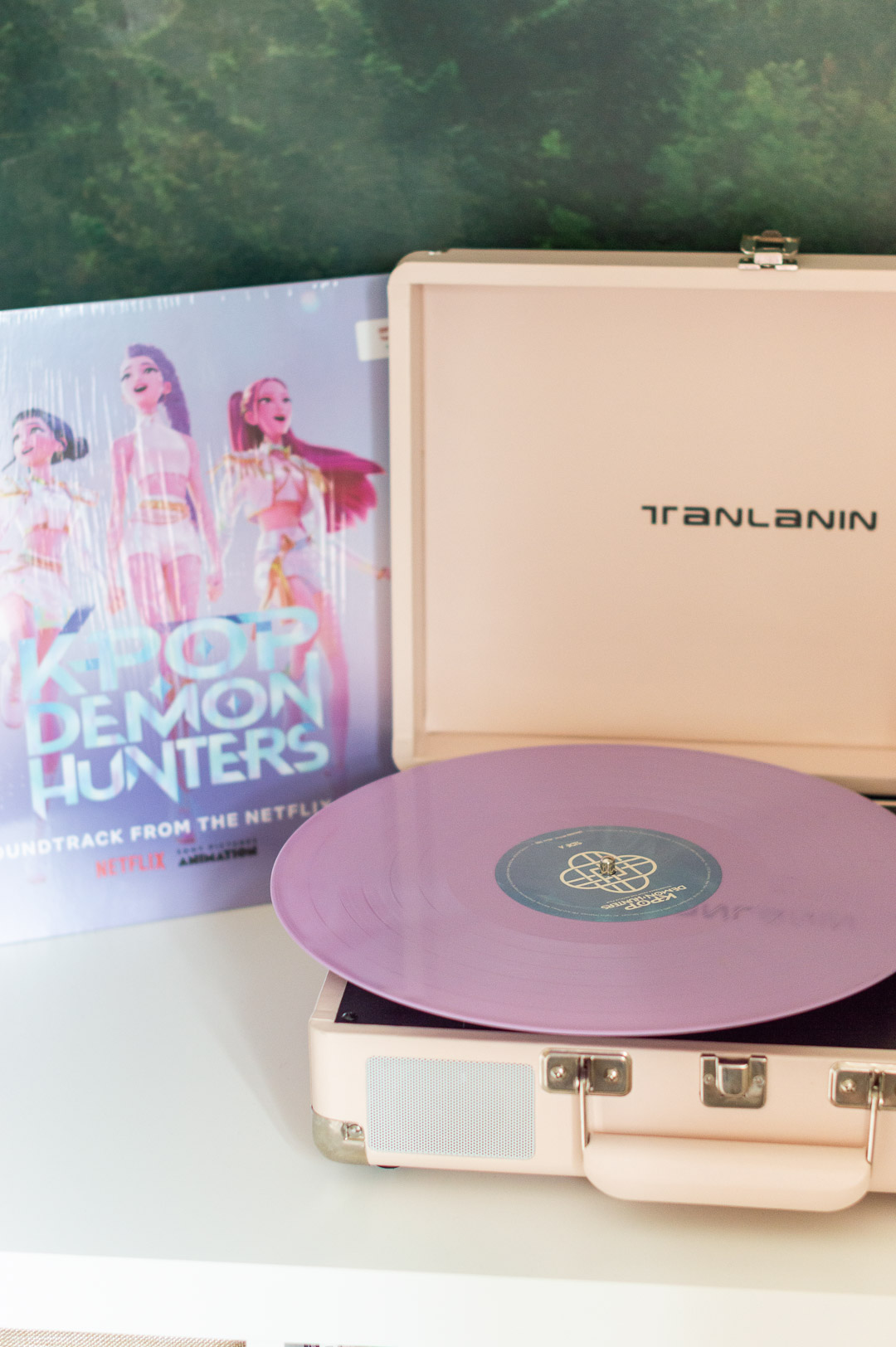 Little Girl Playroom Record Player