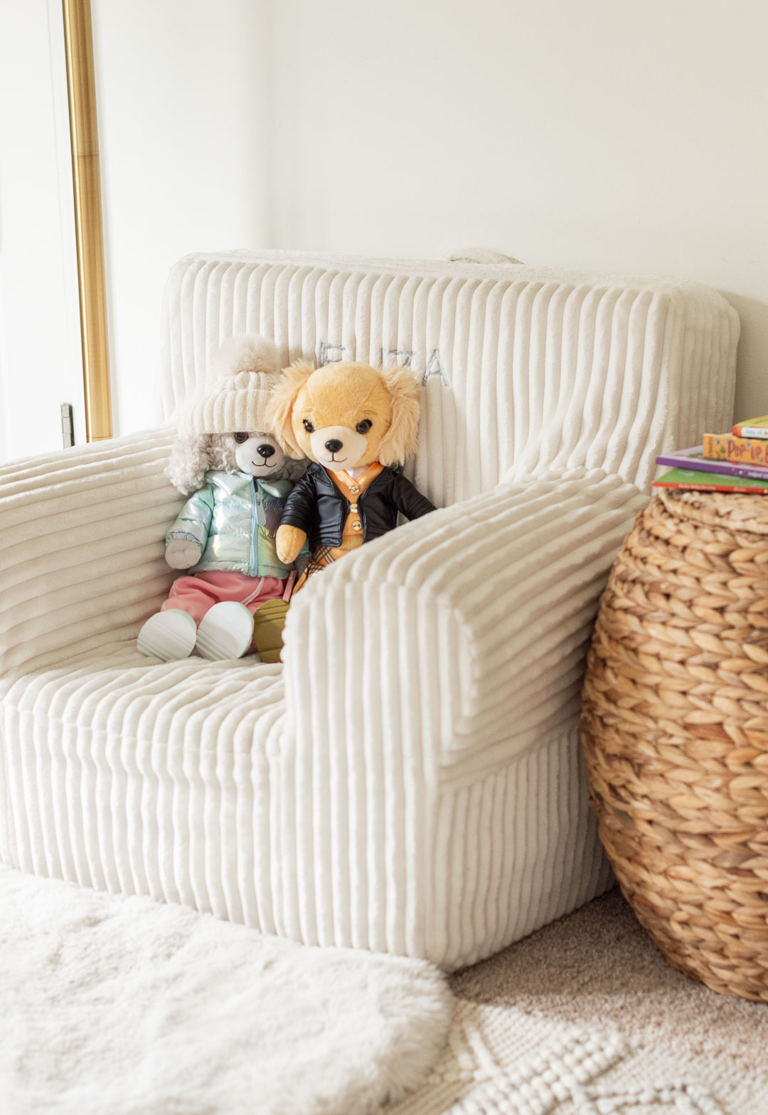 Little Girl Playroom Reading Chair