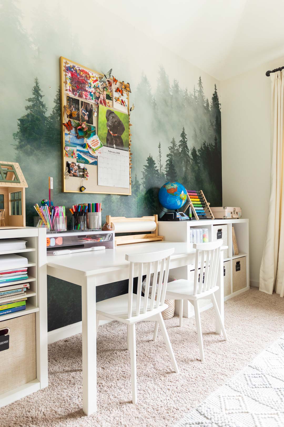 Kids Playroom for Art, Play, and Work
