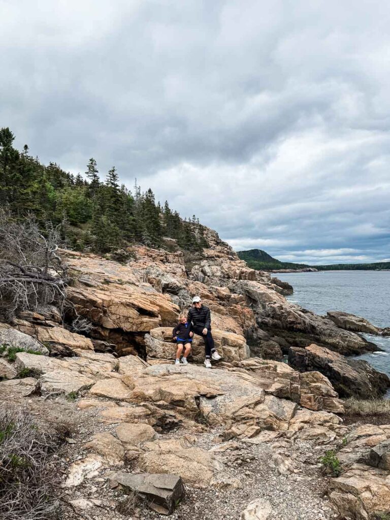 Ocean Path Otter Cliff Acadia National Park