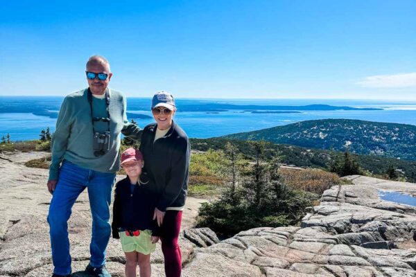 Family Vacation Cadillac Mountain Acadia National Park