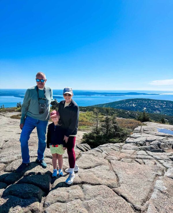 Family Vacation Cadillac Mountain Acadia National Park