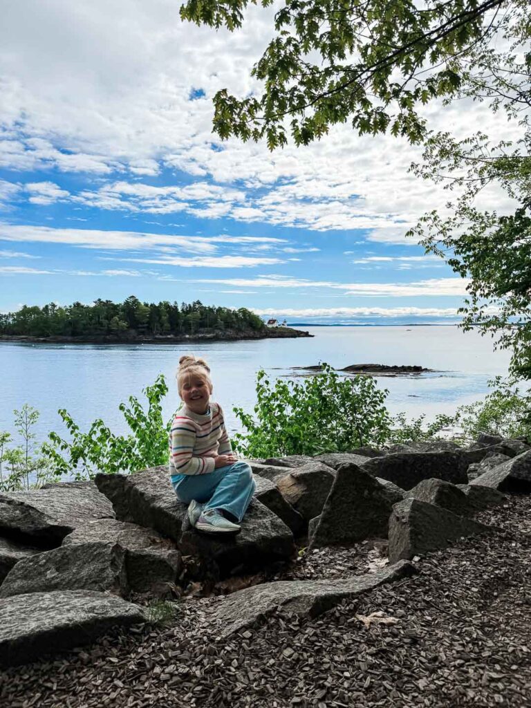 Curtis Island Lighthouse Overlook Camden, ME