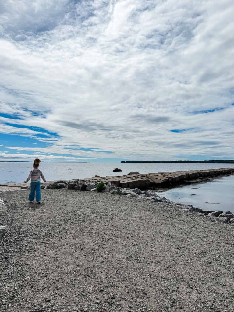Rockland Breakwater Lighthouse Maine