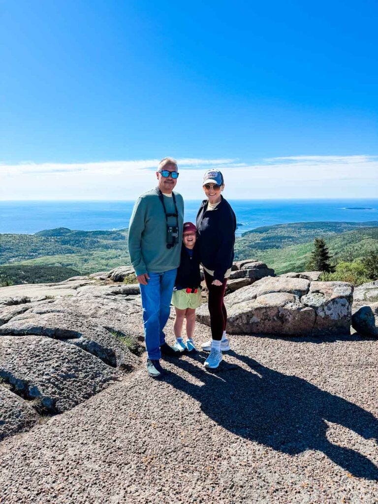 Cadillac Mountain Acadia National Park Top View
