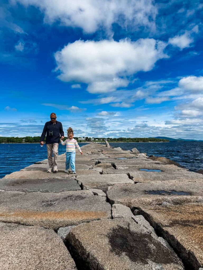 Rockland Breakwater Lighthouse Maine
