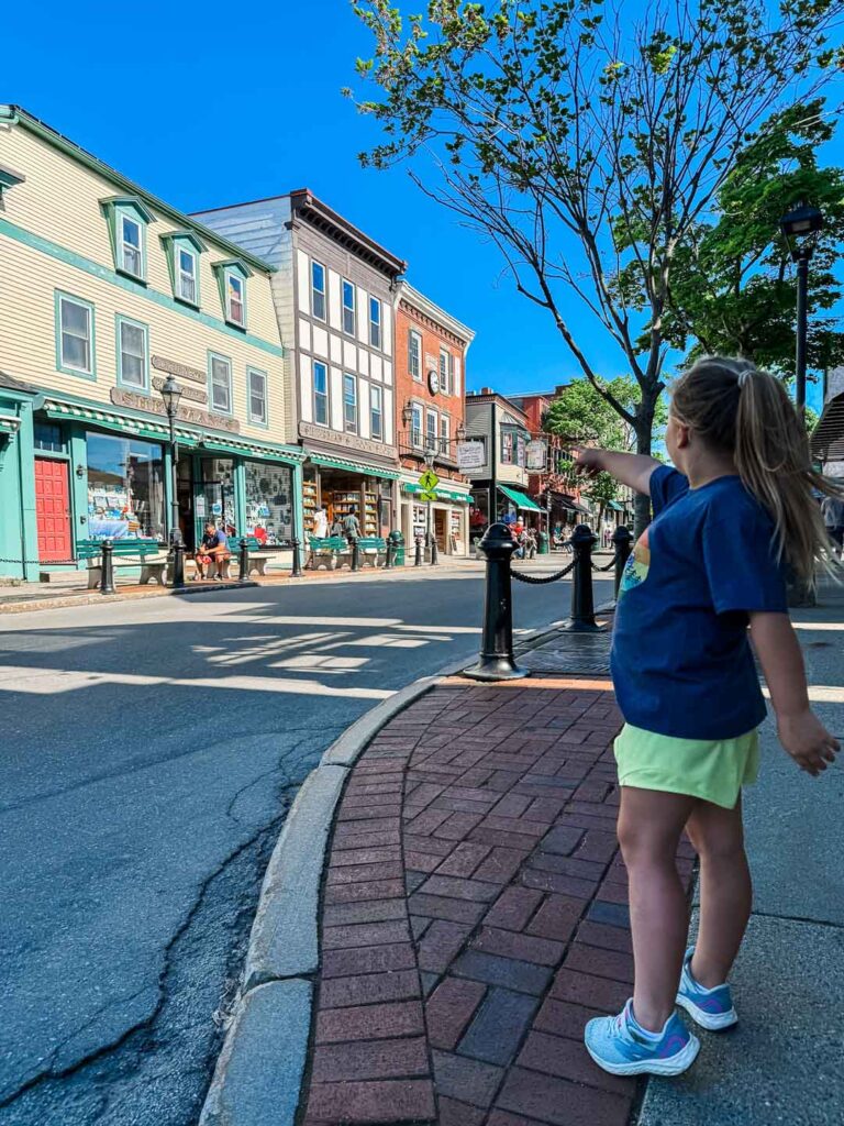 Downtown Bar Harbor, ME