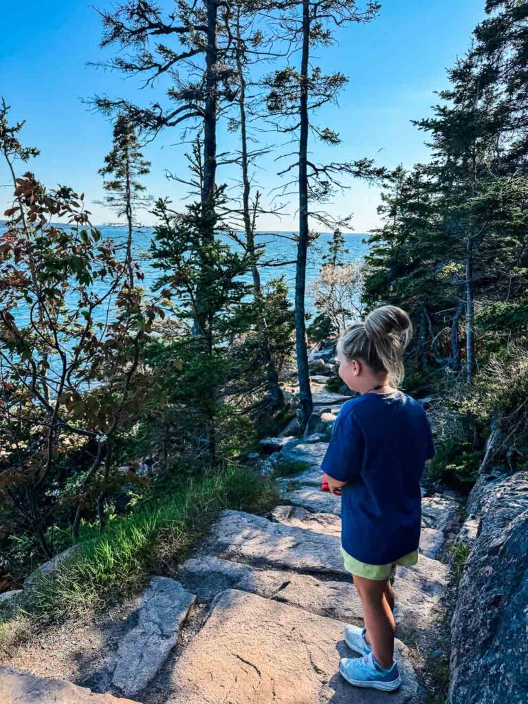 Bass Harbor Head Lighthouse Path