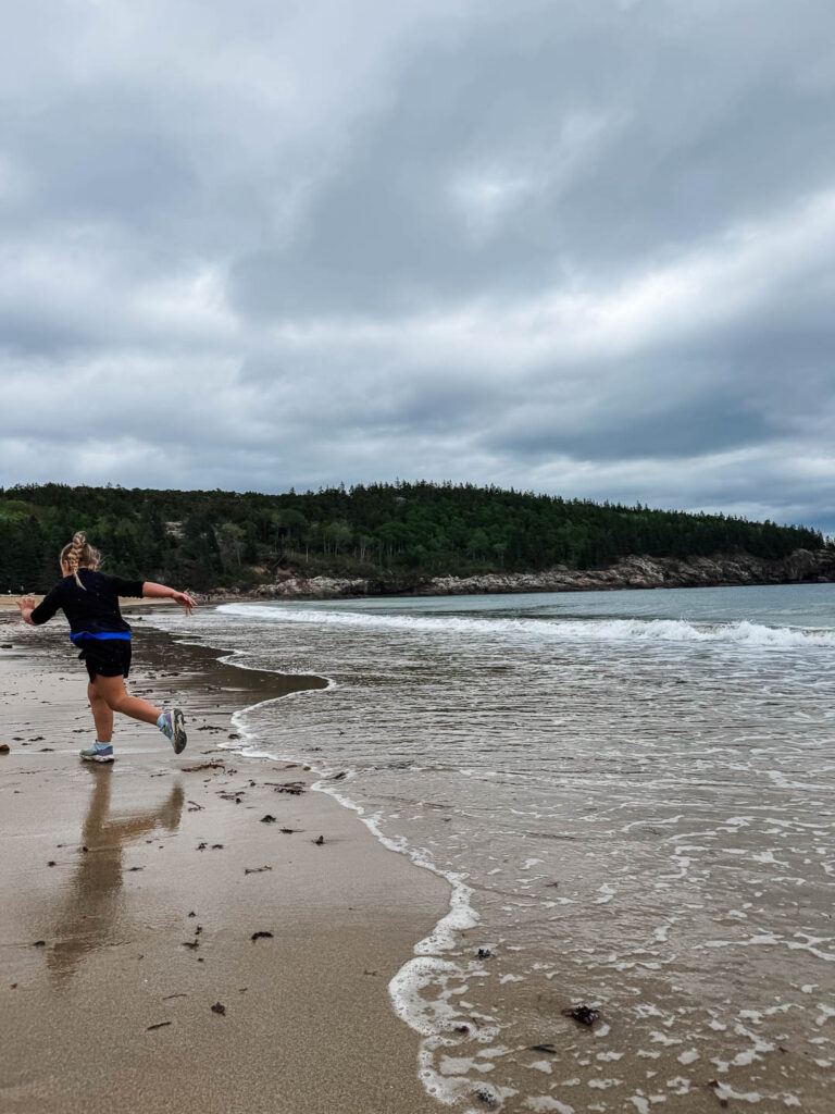Sand Beach Acadia National Park